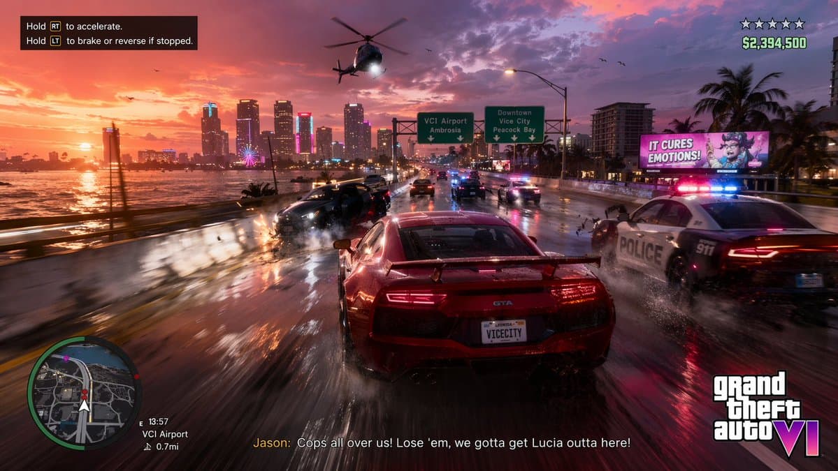 Open-World Action Game HUD Screenshot preview image 1