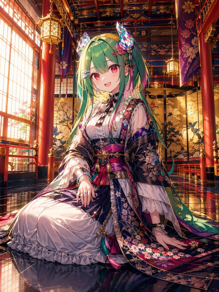 动漫神社公主在宫殿 preview image 1