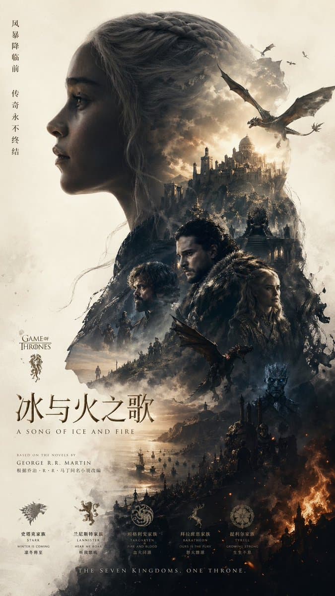 史诗奇幻双重曝光海报 preview image 1