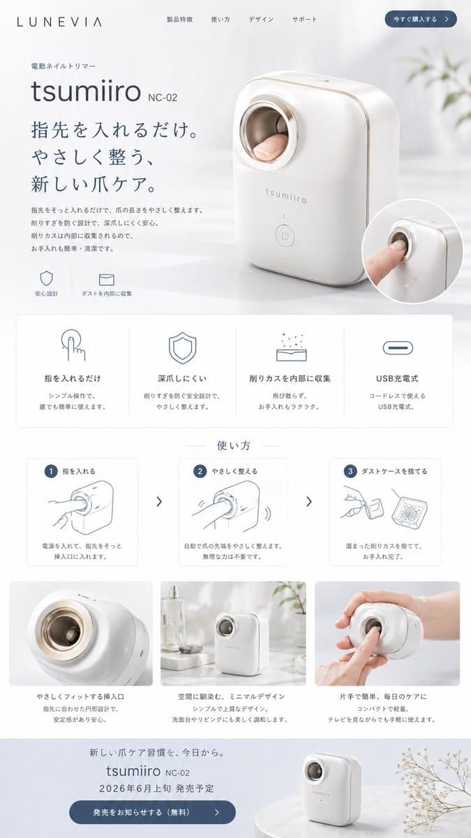 日本指甲修剪器登陆页面 preview image 1