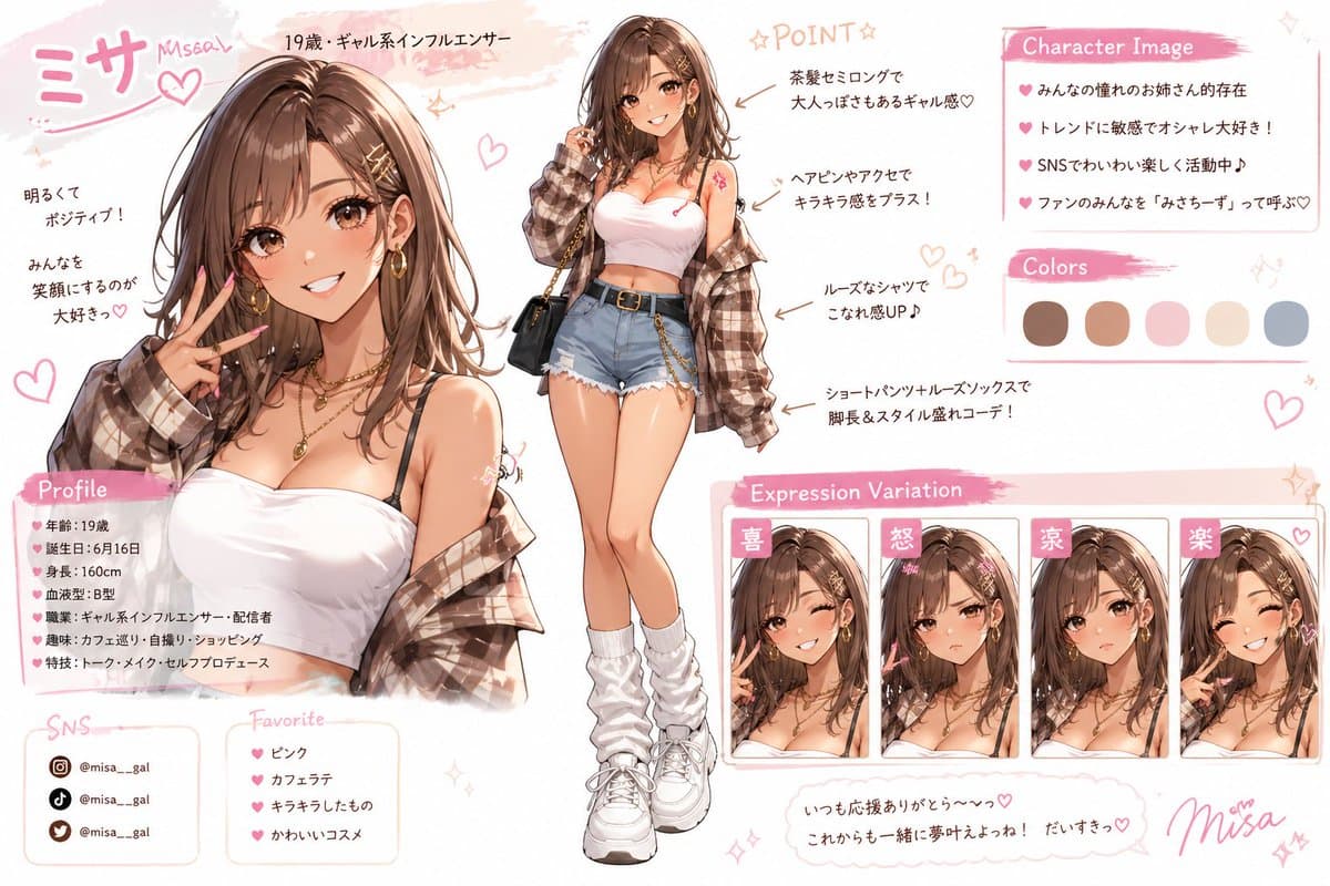 粉彩辣妹影响者角色表 preview image 1