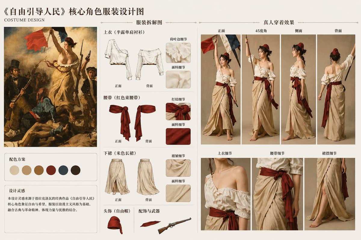 经典绘画时尚解析 preview image 1