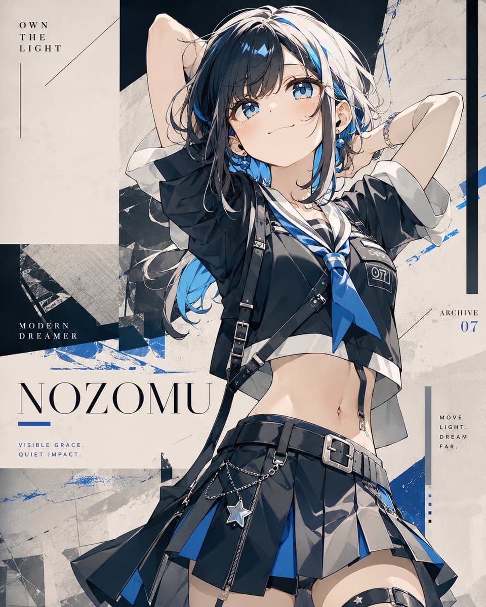 动漫时尚海报Nozomu preview image 1