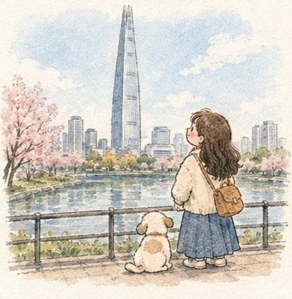 舒适的水彩动漫生活片段 preview image 4