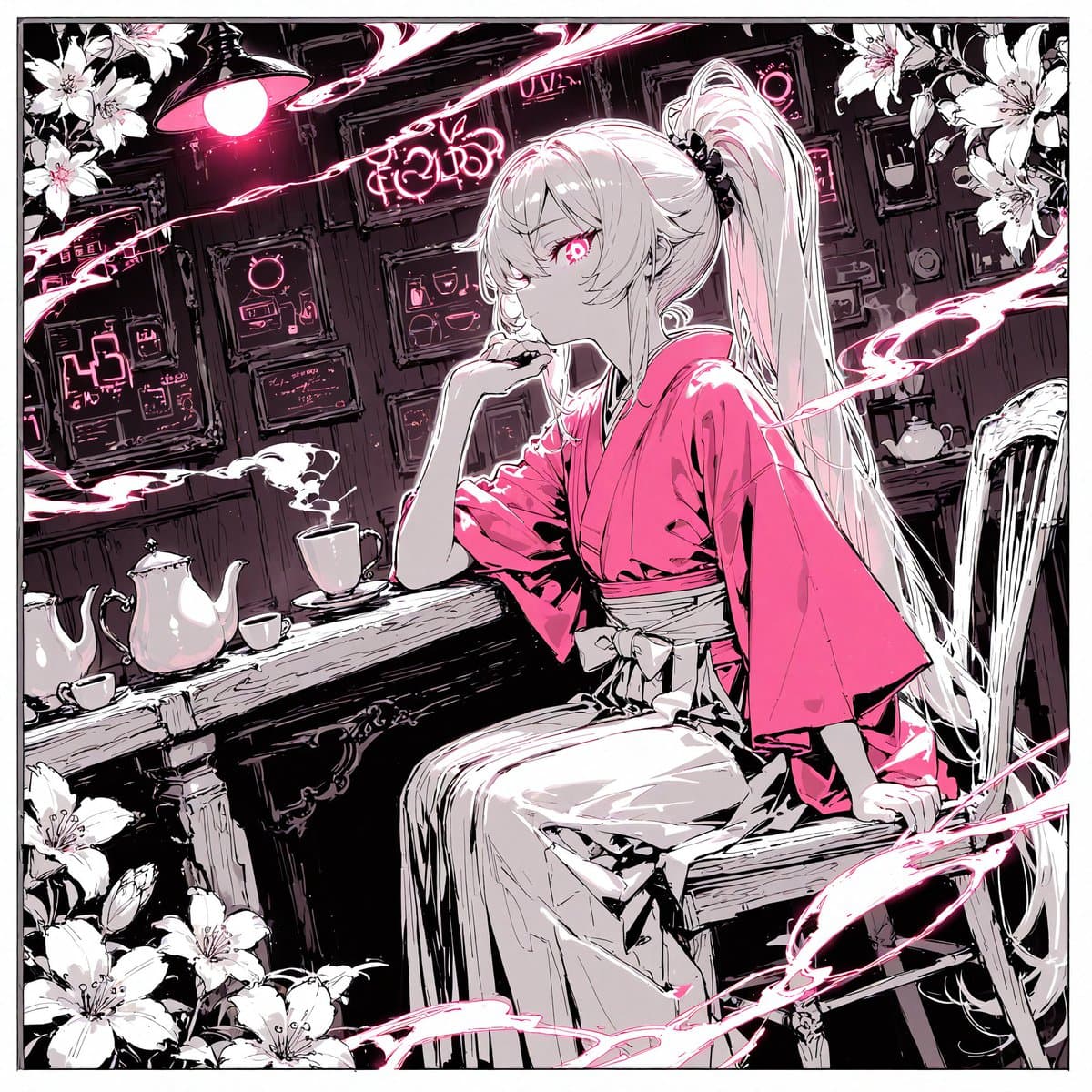 赛博朋克和服茶室 preview image 1