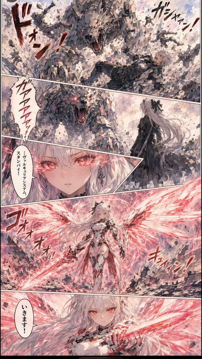 硬核科幻少女漫画页 preview image 2