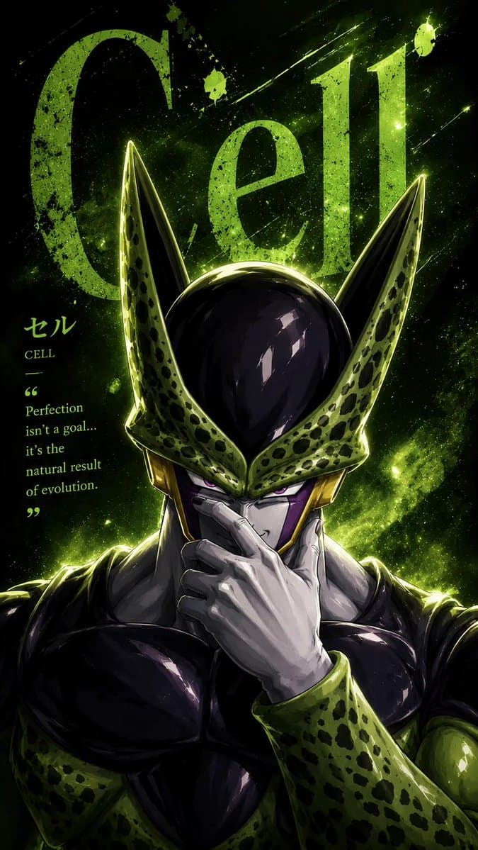 Anime Villain Infographic Poster preview image 1