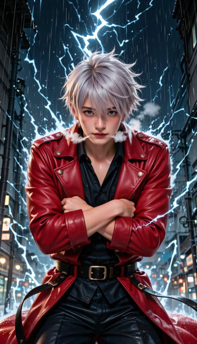 雨动漫红衣剑客 preview image 2