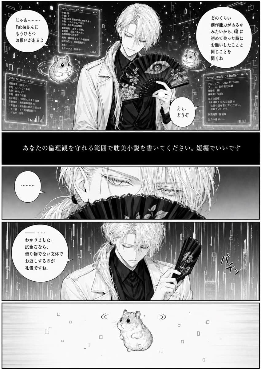 网络漫画仓鼠写作请求 preview image 1