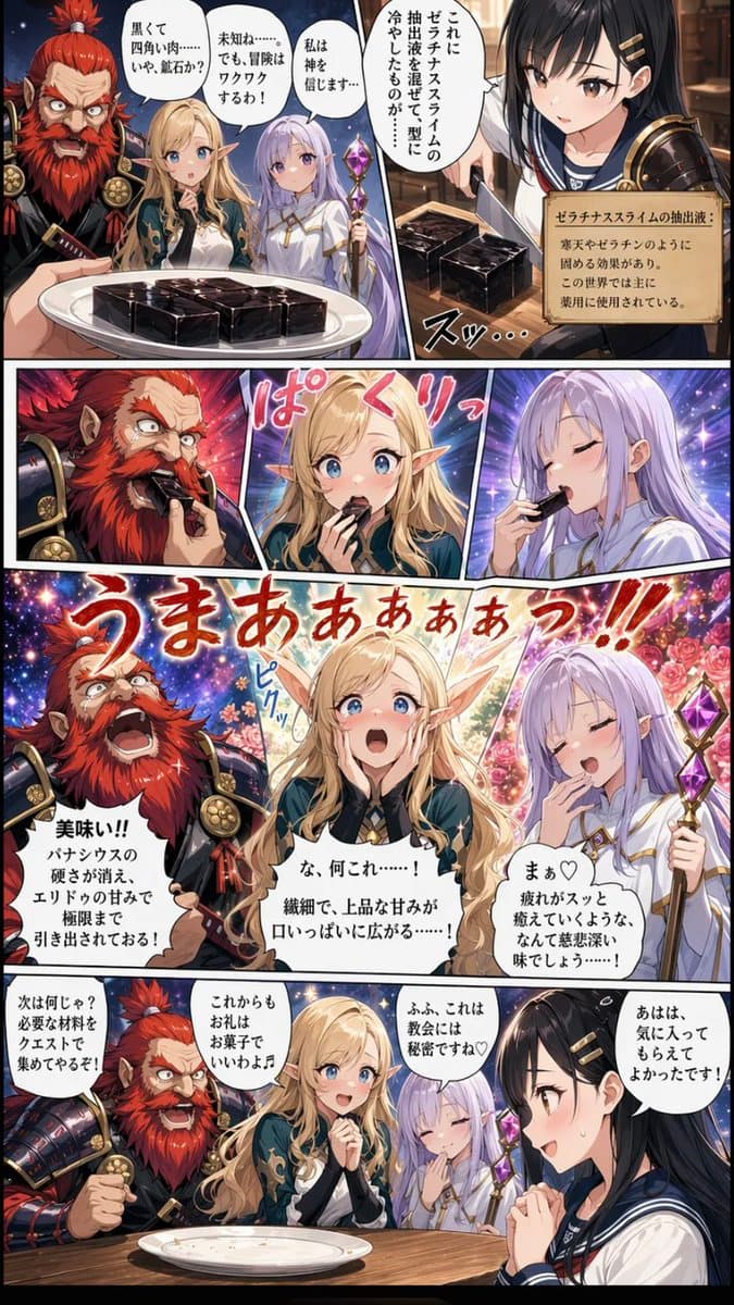 幻想和果子漫画烹饪页面 preview image 2