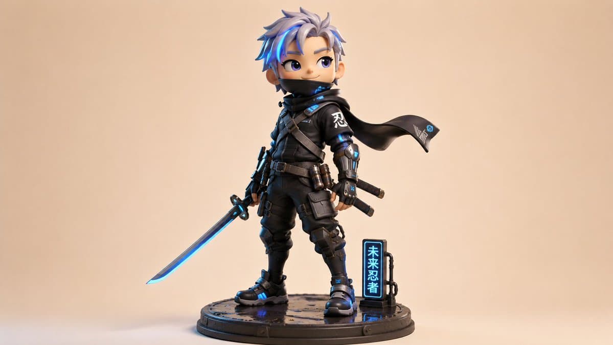 赤壁网络忍者雕像 preview image 1