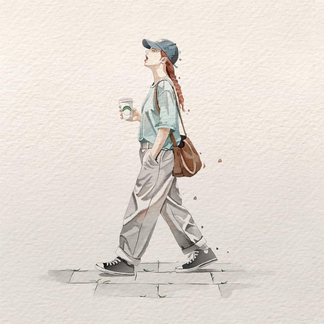 Minimalist Watercolor Anime Portrait Prompt - 1 preview image 4