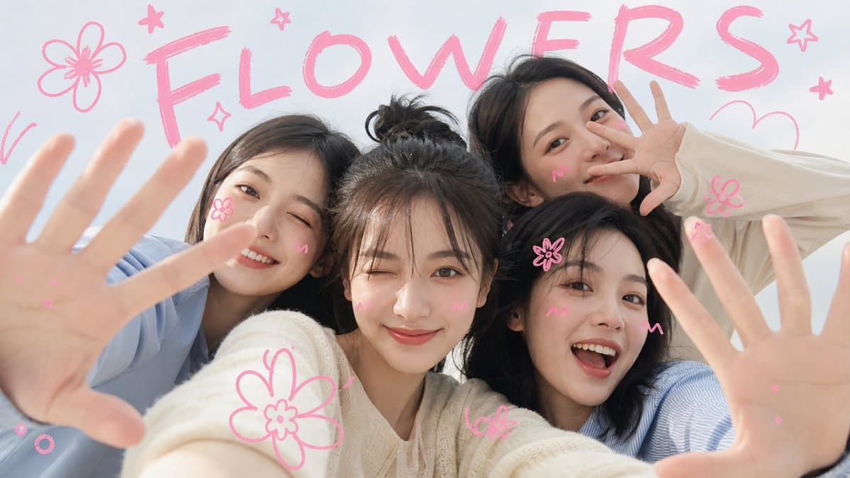 卡哇伊生日集体自拍 - 1 preview image 2