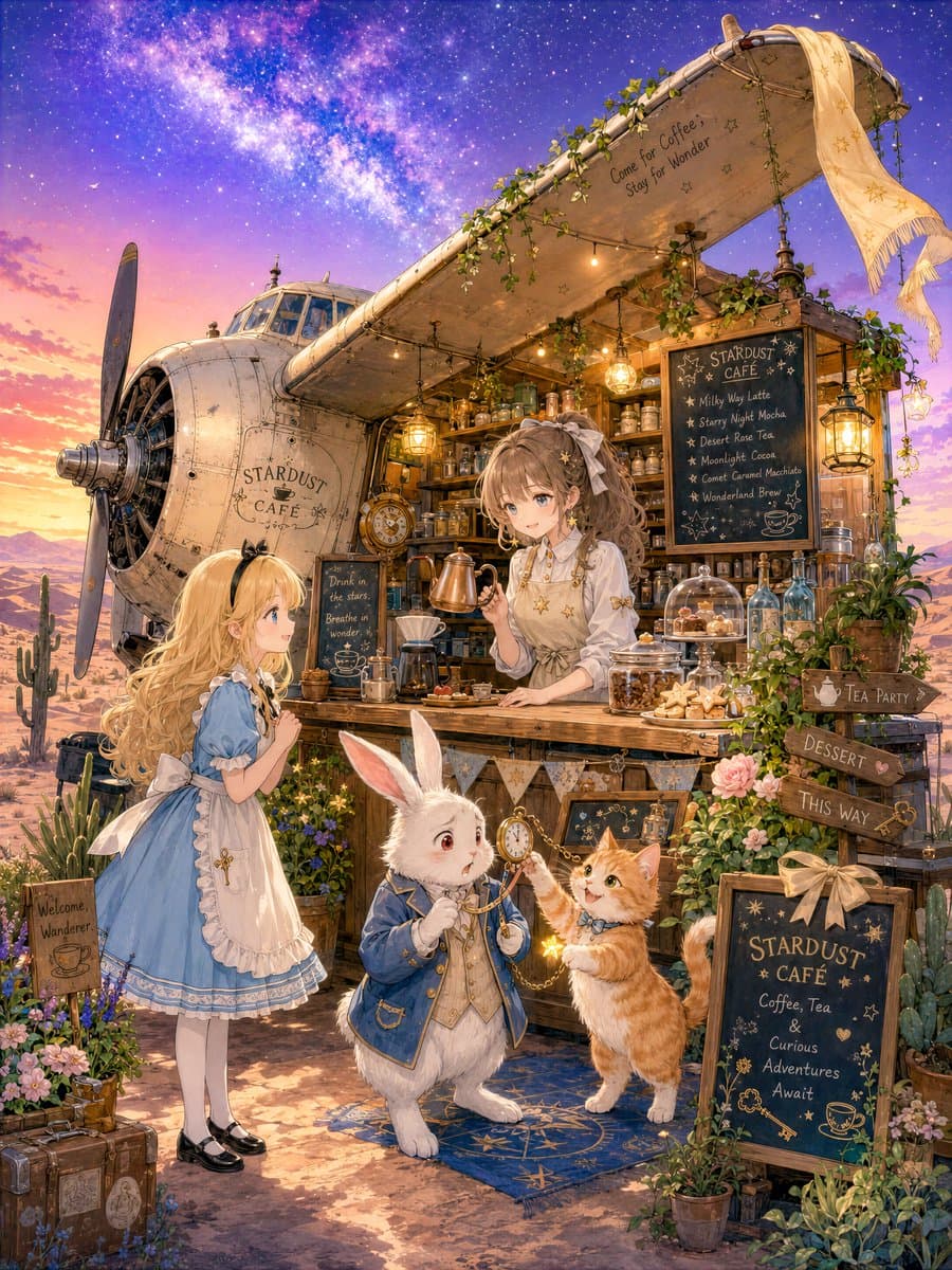 星尘飞机咖啡馆 preview image 1