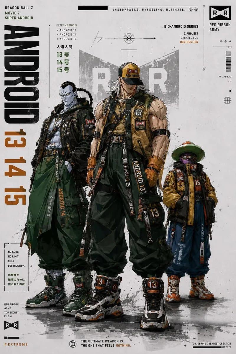 Futuristic Anime Tactical Concept Sheet - 1 preview image 4